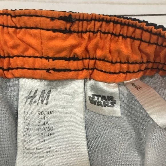 H&M Kids Star Wars BB-8 Swim Shorts Size 2-4Y - Picture 7 of 7